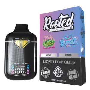 Rooted Labs Pink Limez X Blue Burst 2G Disposable